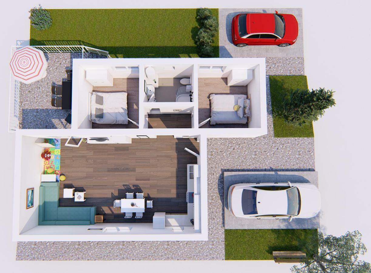 Beach House Black Olive Villa Slatine Exterior photo