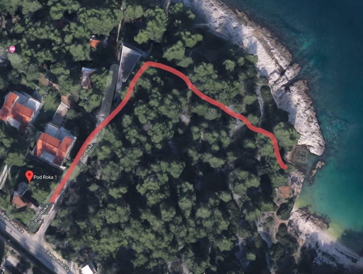 Beach House Black Olive Villa Slatine Exterior photo